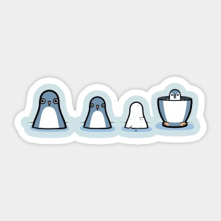 penguin babuska Sticker